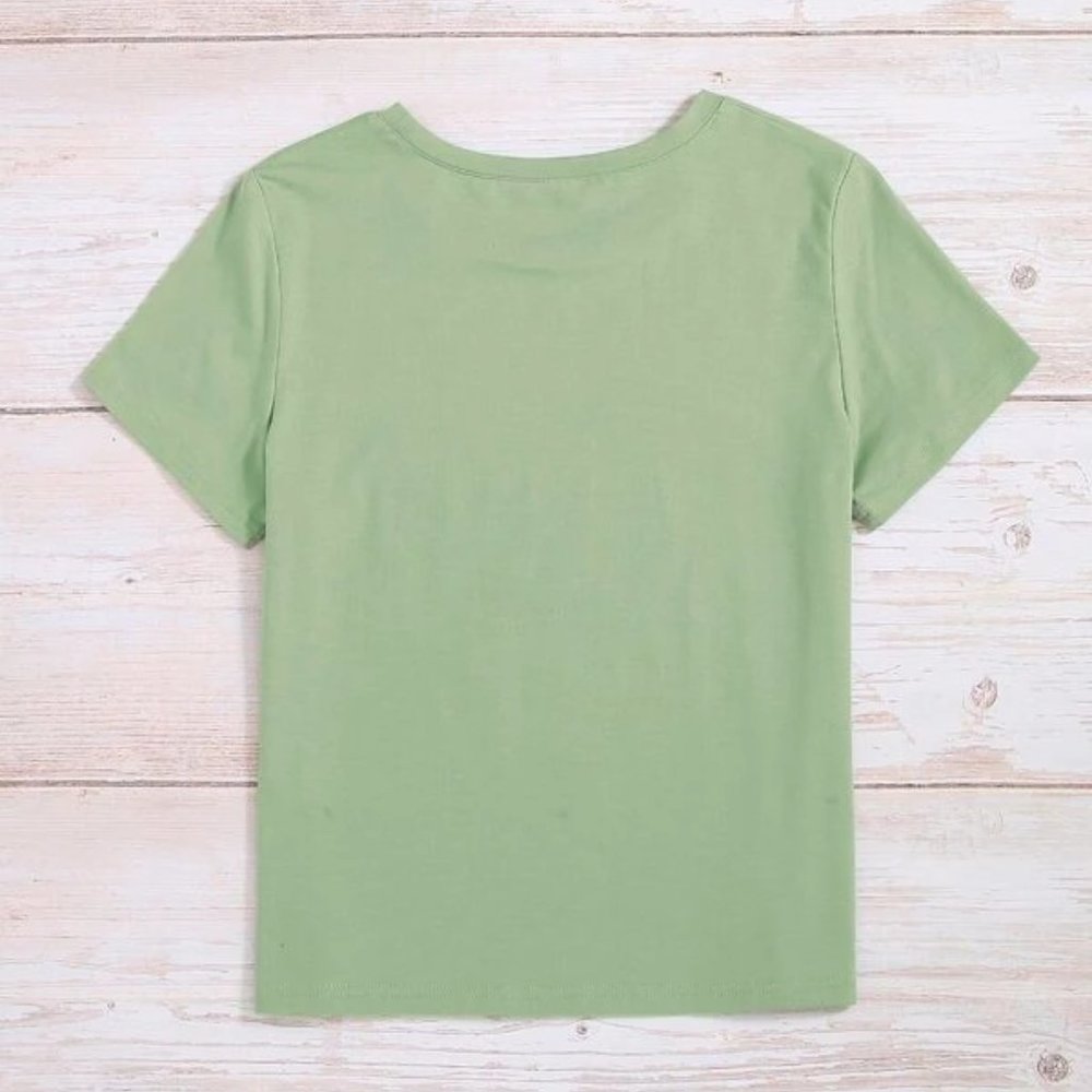 Curvy Gal #GirlMom Cottony-soft Tee 1X, 2X, 3X - Picture 4 of 5